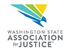 WA state Association for Justice badge
